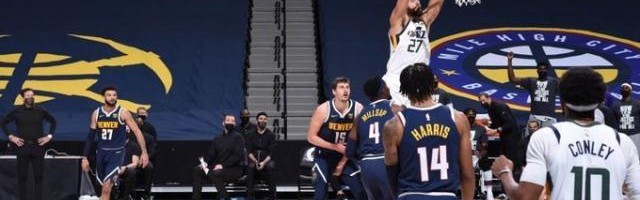 乐鱼专属资源-复仇掘金豪取5连胜 戈贝尔：我们比去年更强了