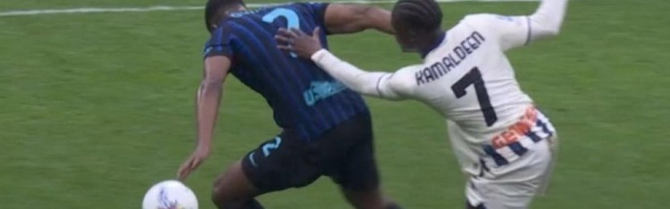 都体：国米的愤怒由来已久，米兰德比就认为里奇有手球但没判点球